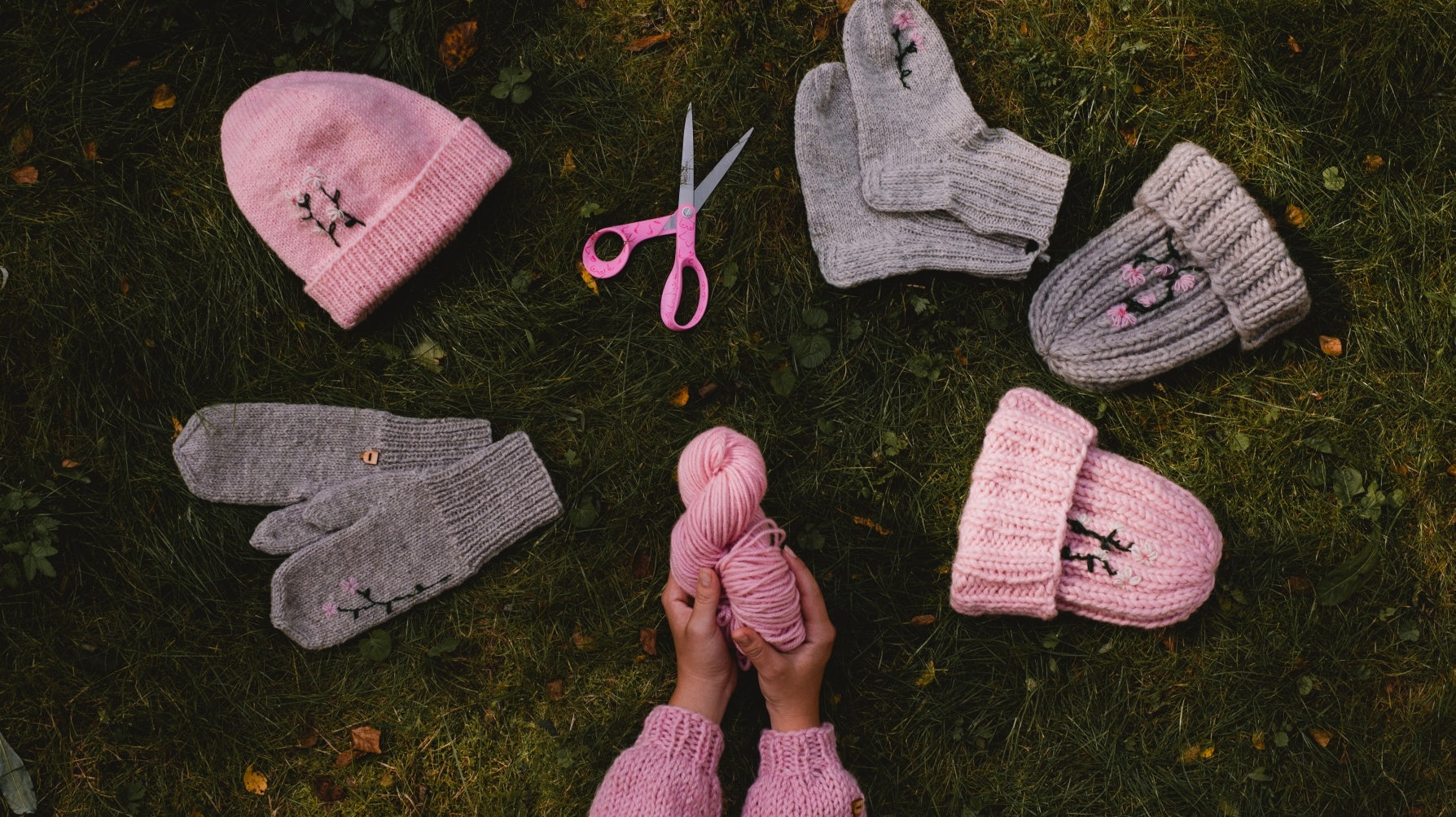 Myssy x Fiskars Kukkia kirjailun ohje