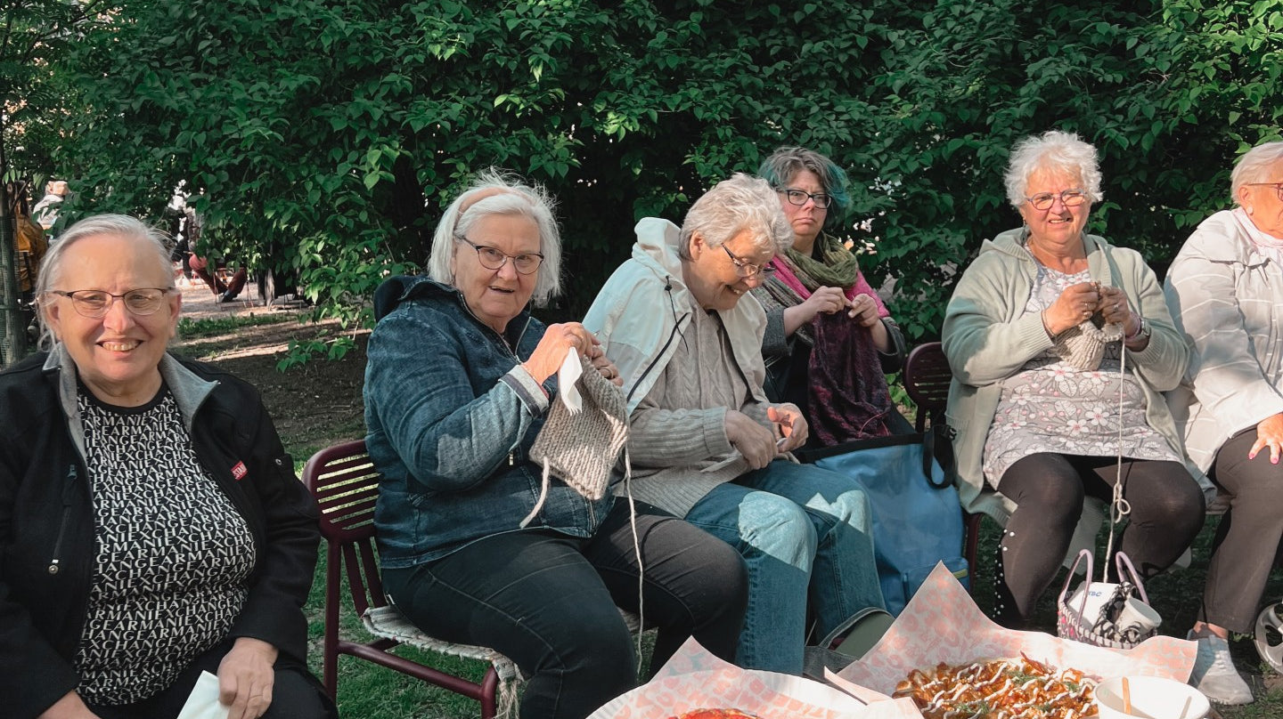 Knit in Public -päivä on tänään!