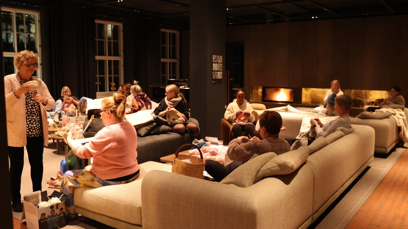 Ensimmäinen Myssy x Fiskars -neulontaretriitti