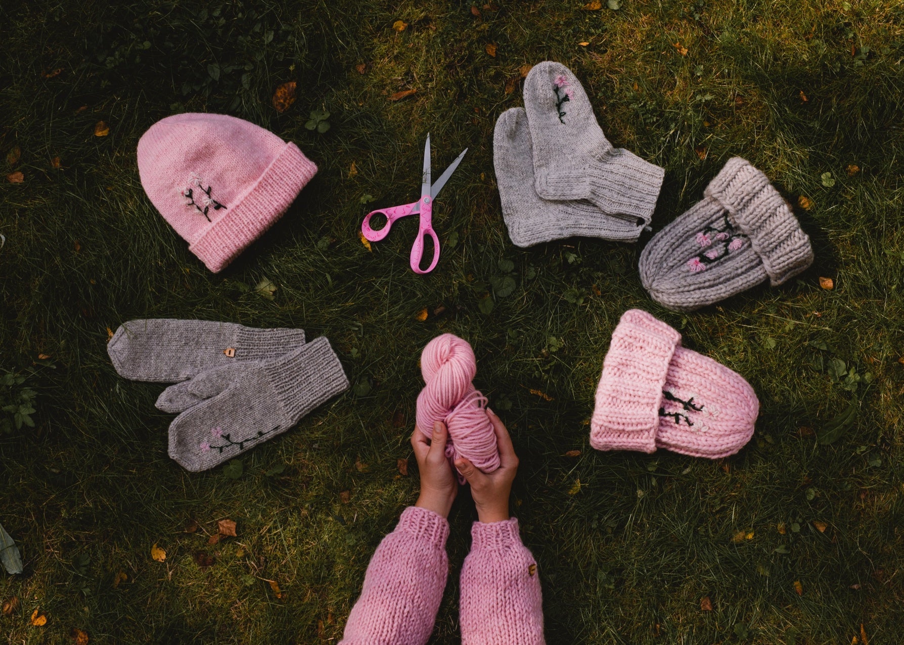 Myssy x Fiskars Kukkia kirjailun ohje