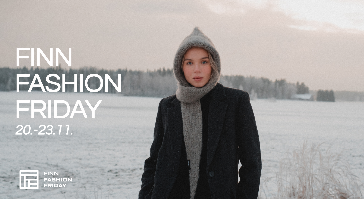 Kuudes Finn Fashion Friday 20.-23.11 loistaa 42 brändin voimalla.