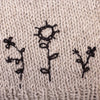 Kukkia Sweater Jäkälä + black embroidery | Myssy x Fiskars