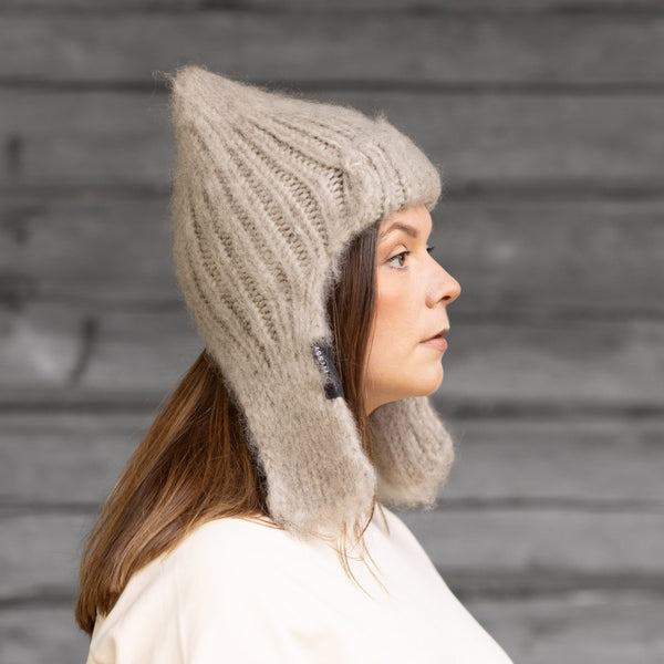 限定版 【RONE PARC】Spangle beanie shaggy 帽子