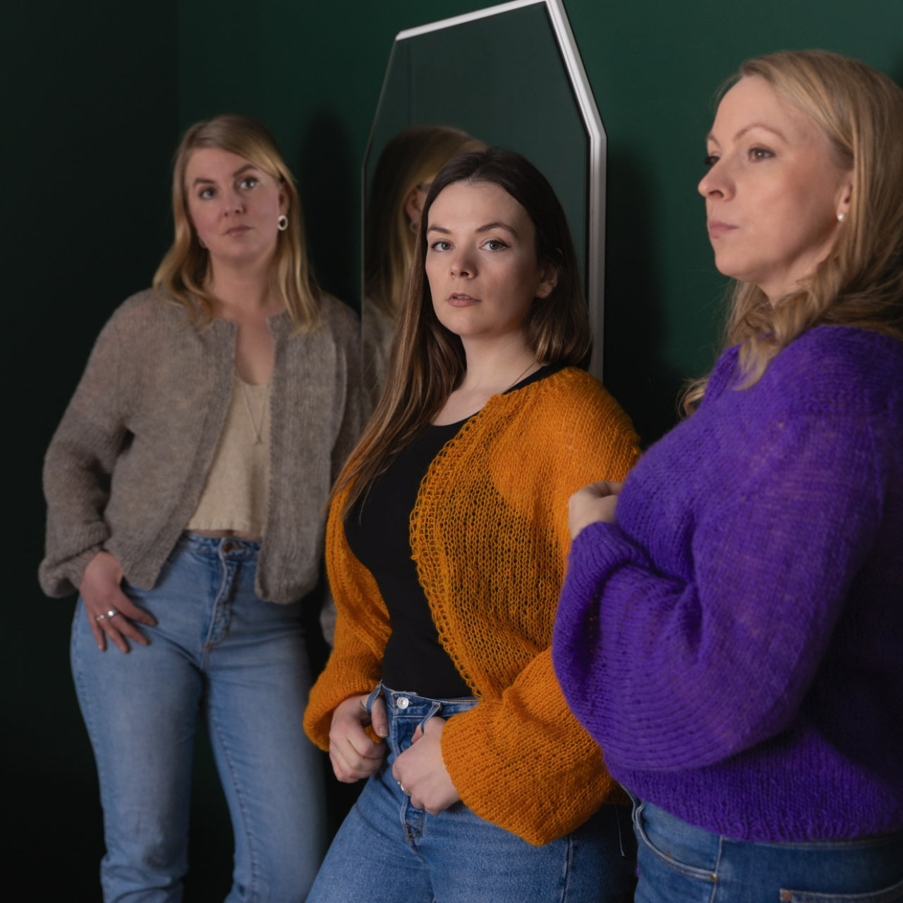 Kuohu-neulepaita KnitKit | DIY Neulontapaketti | Myssy