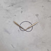 Knitting needles 8mm 40 cm + 5mm stocking needles