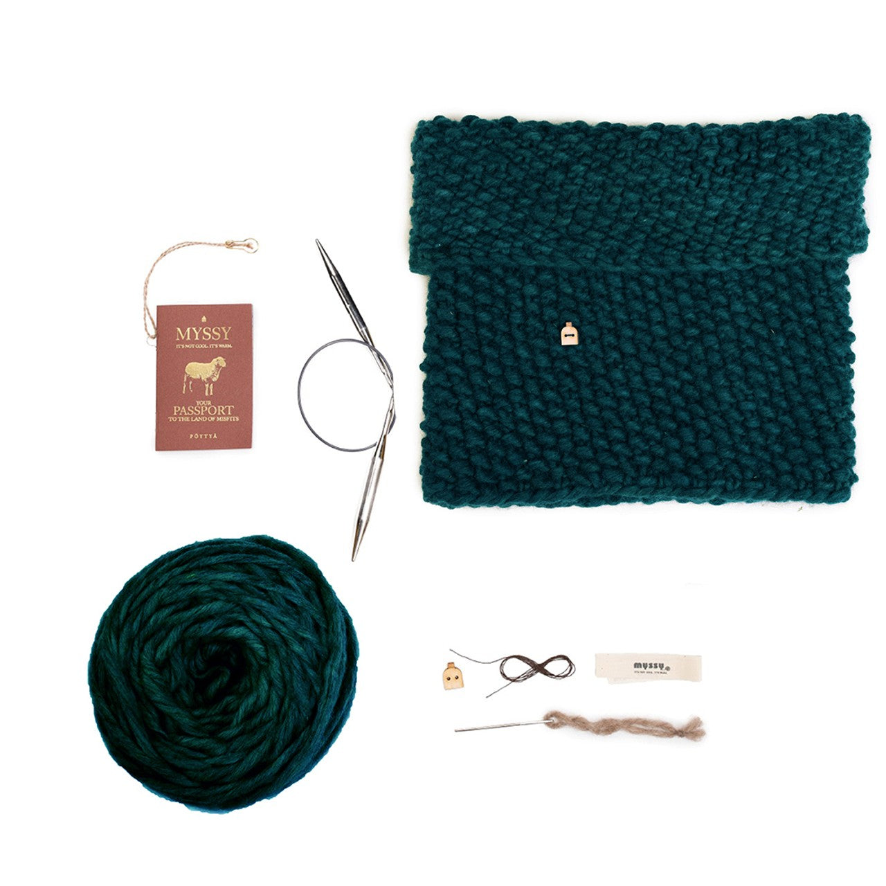 Kuusi En Route -tuubi KnitKit