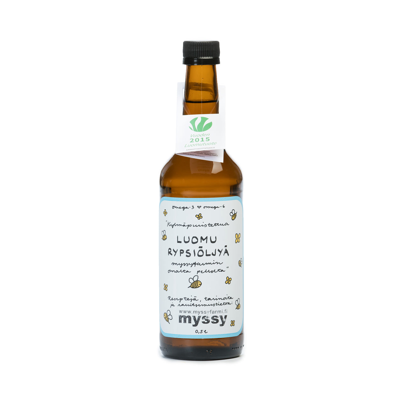 Myssyfarmin luomurypsiöljy 0,5L